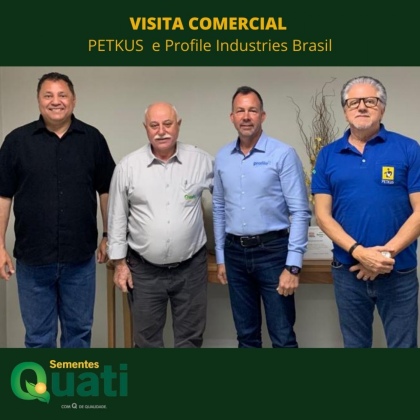 Visita Comercial PETKUS e Profile Industries Brasil